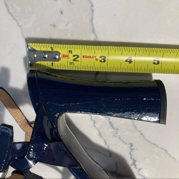 NAPOLEONI Sz 39 Leather Chunky Heel Platform Sandals Made in Italy NWOT - Picture 14 of 14